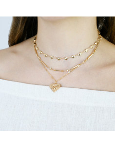Collar Romantic Gold | Venta mayorista – Infinita