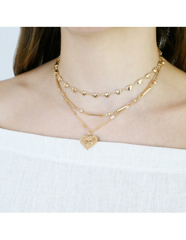 Collar Romantic Gold | Venta mayorista – Infinita