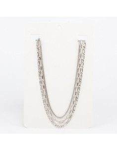 Collar Essential Silver Trio | Venta mayorista – Infinita