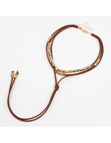 Collar Gold Diamonds | Venta mayorista – Infinita