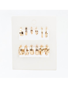 Set x6 Boho Textures Gold | Venta mayorista – Infinita