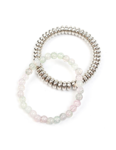 Set de Pulseras Elásticas Colors Beads