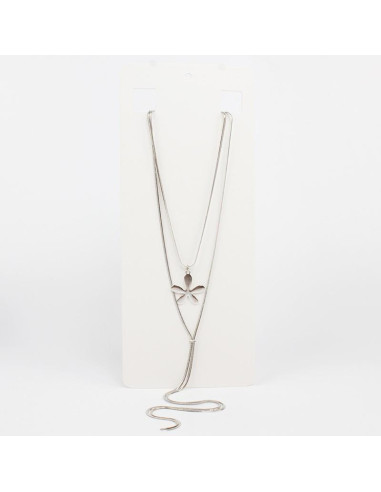 Collar Corbatero de Cadenas New Organic Flower