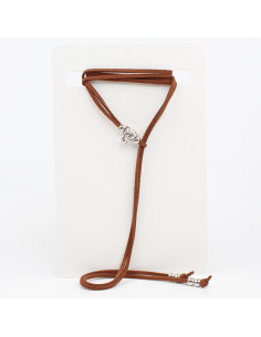 Collar Corbatero de Gamuza Tiger