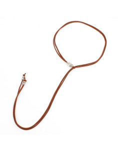 Collar Corbatero de Gamuza Tiger