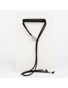 Collar Corbatero de Gamuza Tiger