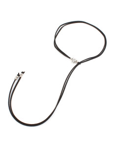 Collar Corbatero de Gamuza Tiger