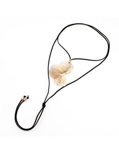 Collar de Gamuza Gold Half Soleil