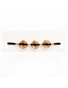 Choker de Gamuzas Golden Circles