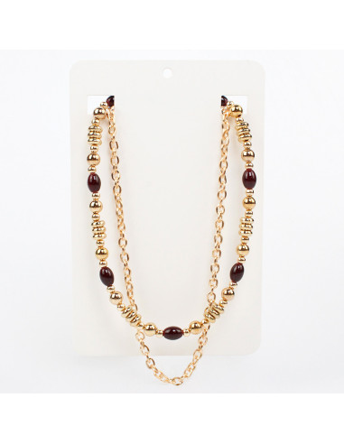 Collar Combinado Velvet Link