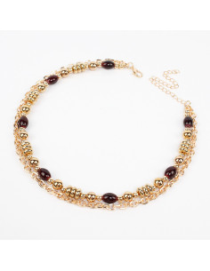 Collar Combinado Velvet Link