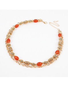 Collar Combinado Velvet Link