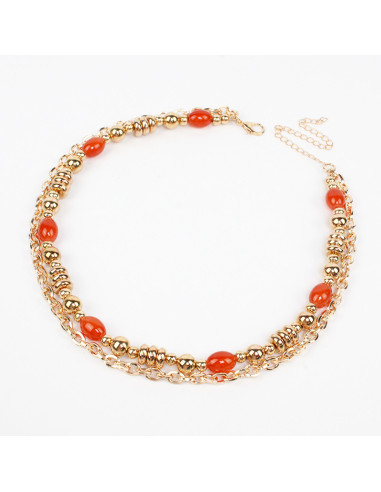 Collar Combinado Velvet Link