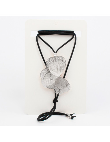 Collar de Gamuza Half Silver Soleil