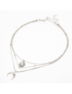 Collar de Cadenas Boho and Sun