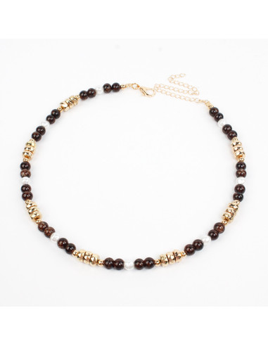 Collar Cacao Pearls | Venta mayorista – Infinita