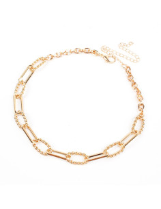 Choker de Cadena Twisted Link