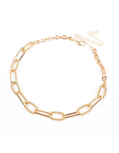Choker de Cadena Twisted Link