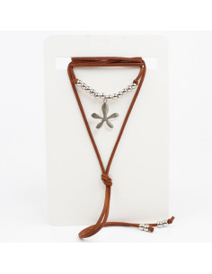 Collar de Gamuza Tiny Flower