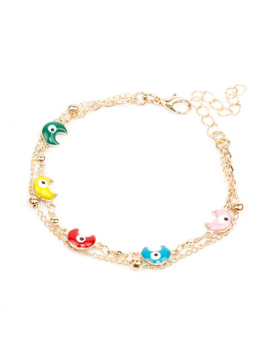 Pulsera de Cadenas Moon Eyes