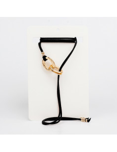 Collar de Gamuza Textured Links