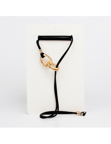 Collar de Gamuza Textured Links