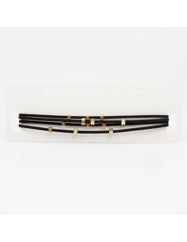 Choker de Gamuzas Gold Beas