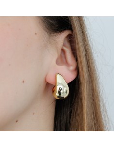 Aro Curved Drops Gold