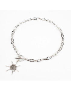 Collar de Cadena Silver Coral