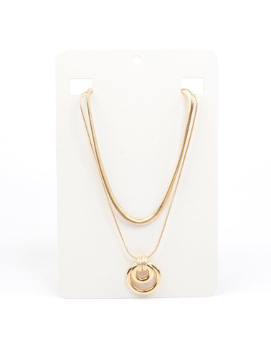 Collar de Cadenas New Gold Texture