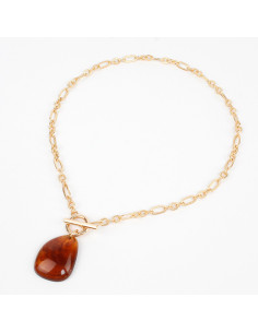 Collar Amber Gold | Venta mayorista – Infinita