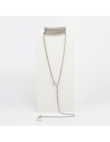 Collar Corbatero de Cadena New Moon