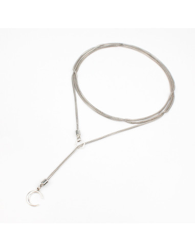 Collar Corbatero de Cadena New Moon