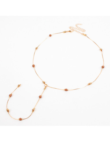 Collar Corbatero Color Gold