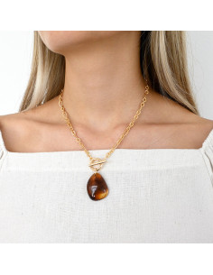 Collar Amber Gold | Venta mayorista – Infinita