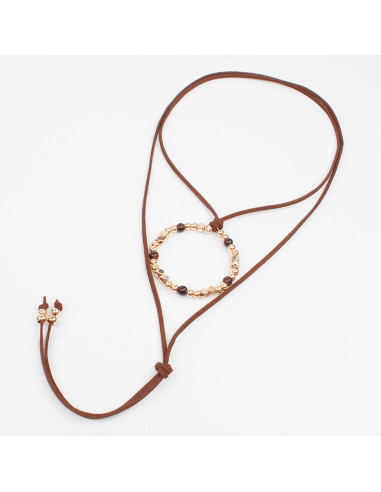 Collar de Gamuza New Ring