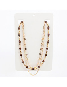 Collar Combinado Shattered Flowers