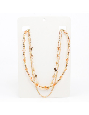 Collar Combinado Shattered Flowers