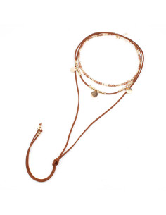 Set de Collares Colored Suede