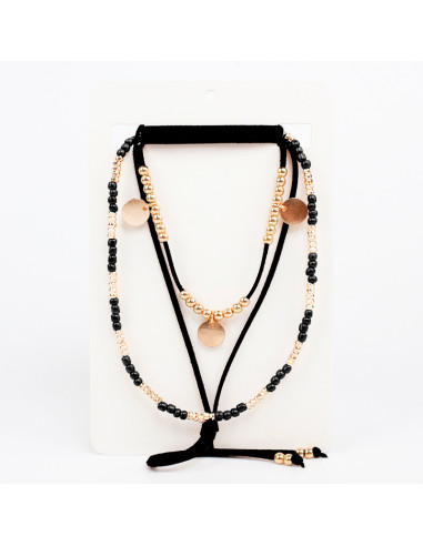 Set de Collares Colored Suede