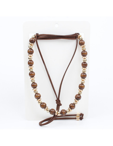 Set de Collares Colored Wood