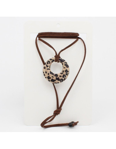 Collar de Gamuza New Animal