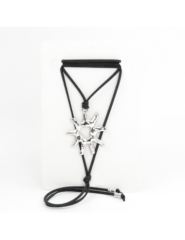 Collar New Silver Sun | Venta mayorista – Infinita