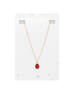 Collar de Cadena Ladybug
