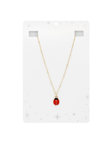 Collar de Cadena Ladybug
