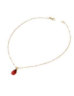 Collar de Cadena Ladybug