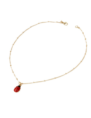 Collar de Cadena Ladybug