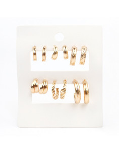 Aros Set x6 Carly (J6533)