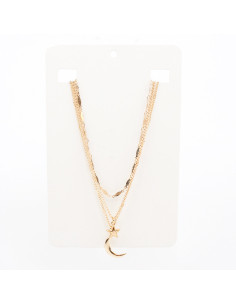 Collar Star Moon Gold | Venta mayorista – Infinita