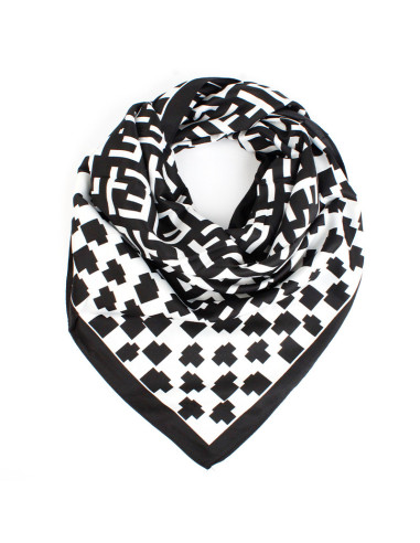 Pañuelo XXL Cubic Black and White | Venta mayorista – Infinita